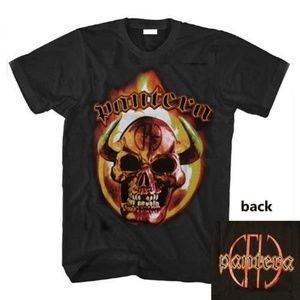 Pantera Flaming Skull T-Shirt